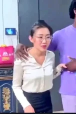 Busty Asian Girl Fucked by a Big Black Cock